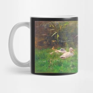 Ducks and ducklings - Willem Maris Mug